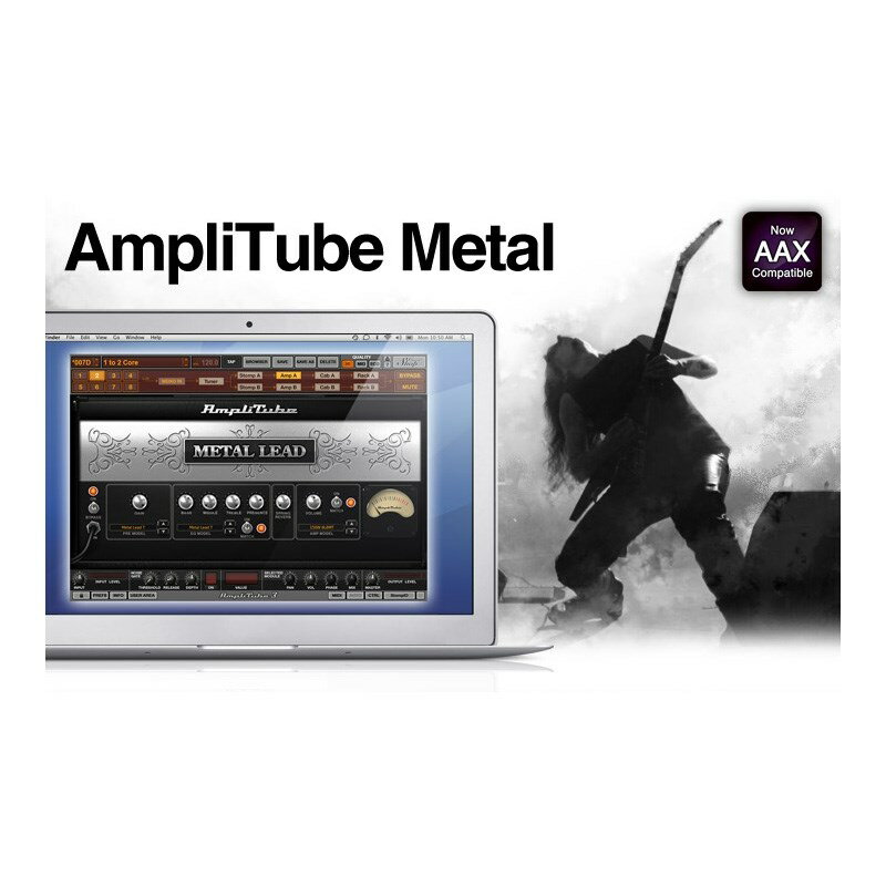 IK Multimedia AmpliTube Metal(オンライン納品専用) ※代金引換はご利用頂けません。 (新品)