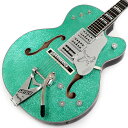GRETSCH G6136T Kenny Falcon II with String-Thru Bigsby (Early Summer Green Sparkle/Ebony) (新品)