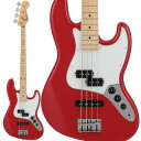 Fender Made in Japan 2024 Collection Hybrid II Jazz Bass PJ (Modena Red/Maple) 【創業50周年大決算SALE】 (新品)