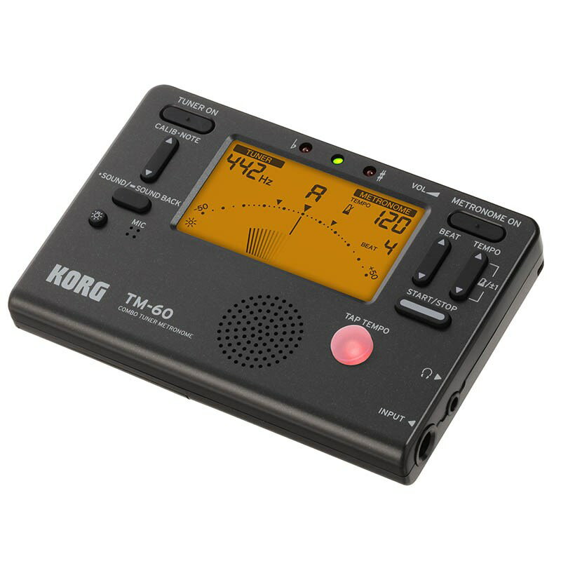 KORG TM-60 [DIGITAL TUNER METRONOME] (Black) λǥ ()