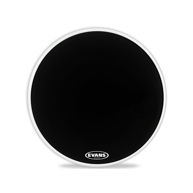 EVANS TT16RB-NP [EQ3 Resonant Smooth Black 16/ Bass DrumSteel Hoop-...