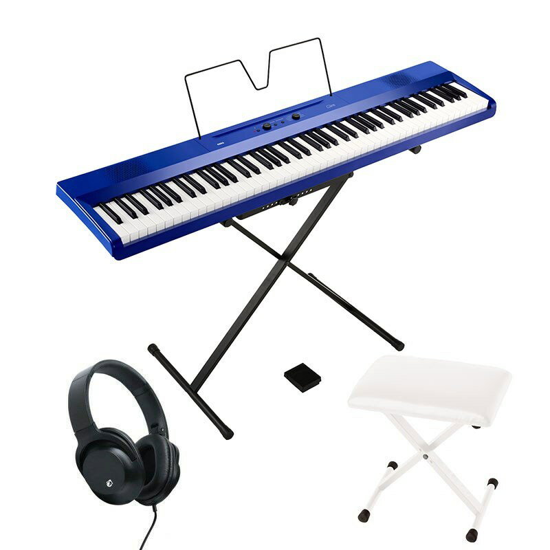 KORG Liano L1SP MBLUE(᥿å֥롼)ѥإåɥեX(ۥ磻)å(Բ)(졦Υ...