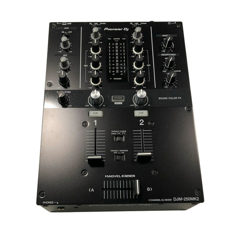 あす楽 Pioneer DJ DJM-250MK2【開封済み新品特価】 (アウトレット 美品)