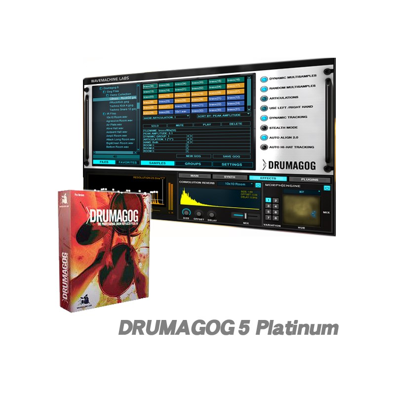 Wave Machine Labs Drumagog5 Platinum (新品)