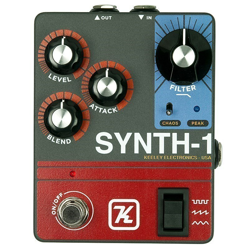 あす楽 keeley Synth-1 Reverse Attack Fuzz Wave Generator (新品)