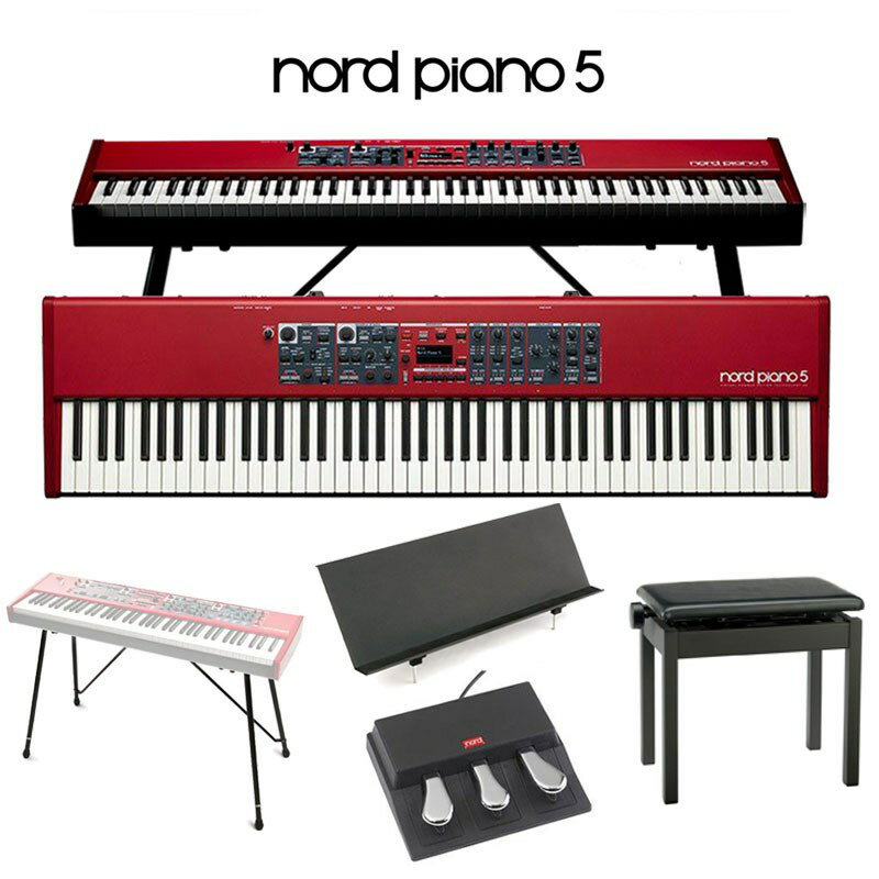 Nord（CLAVIA） Nord Piano5 88【スタンダードセット】【kbdset】 (新品)