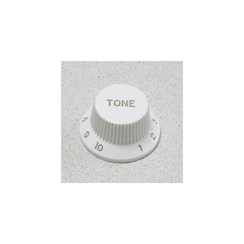 Montreux Selected Parts / Strat Tone Knob Metric White [8868] (新品)