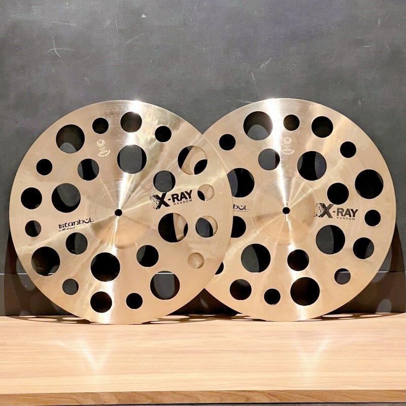Istanbul／Mehmet 【夏のボーナスセール】X-RAY Random Hihat 16pr [900g/905g]【2024 トルコ・ファクトリー・ツアー選定品】【店頭展示特価品】 (アウトレット 美品)