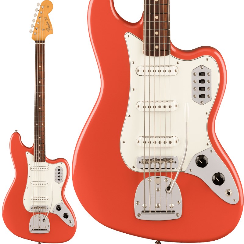 Fender MEX 【入荷待ち、ご予約受付中】 Vintera II 60s Bass VI (Fiesta Red/Rosewood) (新品)