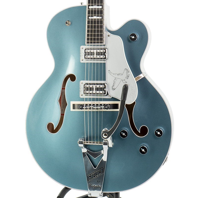 GRETSCH G6136T-140 LTD 140th Falcon Hollow Body with String-Thru Bigsby (Two-Tone Stone Platinum/Pure Platinum/Ebony) 【特価】 (アウトレット 美品)