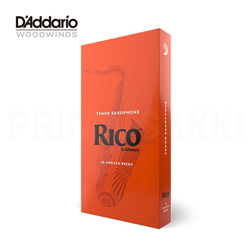 D'Addario Woodwinds (RICO) 【訳アリ大特価！】ダダリオ・ウッドウインズ テナーサックス用リード リコ(RICO) 25枚入り 硬さ:2.0 (アウトレット 並品)