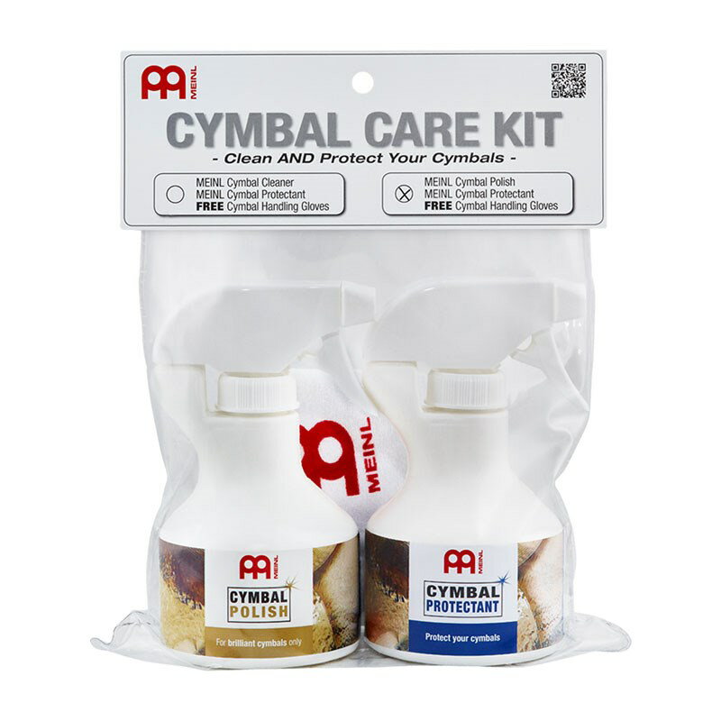 MEINL MCCK-MCP [MEINL Cymbal Care Kit：MEINL Cymbal Polish & MEINL Cymbal Protectant] (新品)
