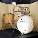 SONOR Vintage Series 4pcs Drum Kit - Teak semi gloss [BD22'',TT10'',TT12'',FT16'...
