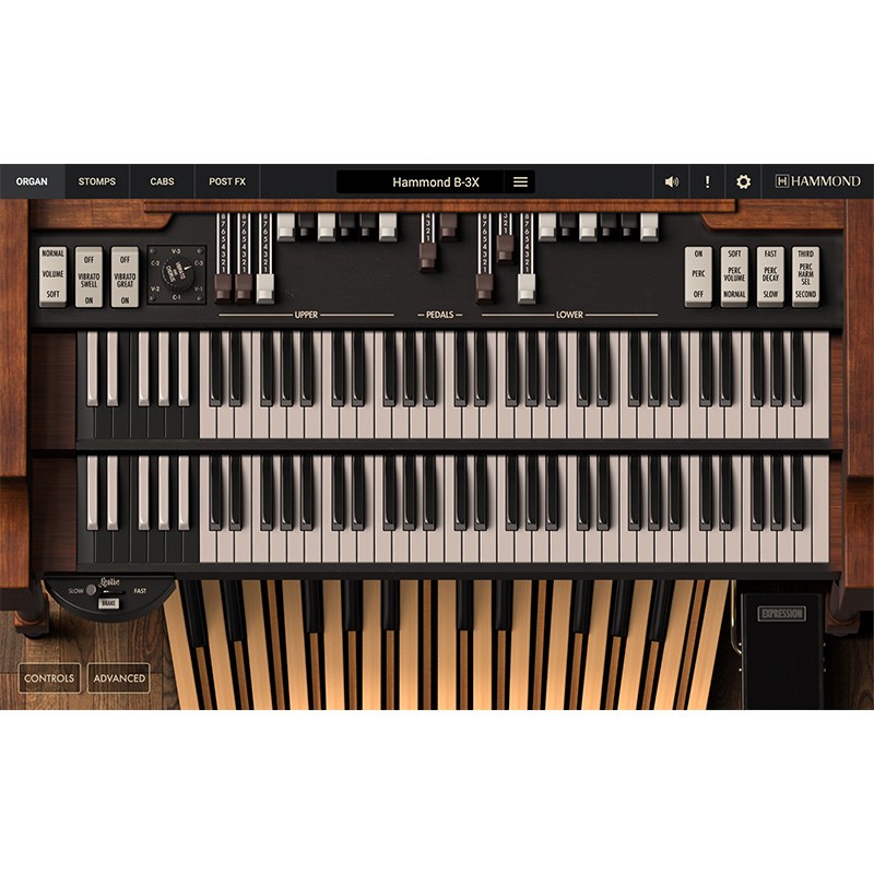 IK Multimedia Hammond B-3X(オンライン納品専用) ※代金引換はご利用頂けません。 (新品)