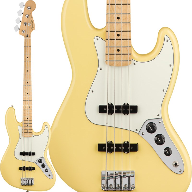 あす楽 Fender MEX Player Jazz Bass (Buttercream/Maple) (新品)