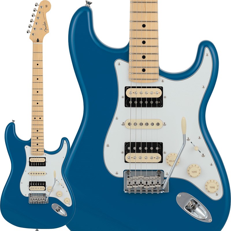 Fender Made in Japan 2024 Collection Hybrid II Stratocaster HSH (Forest Blue/Maple) ()