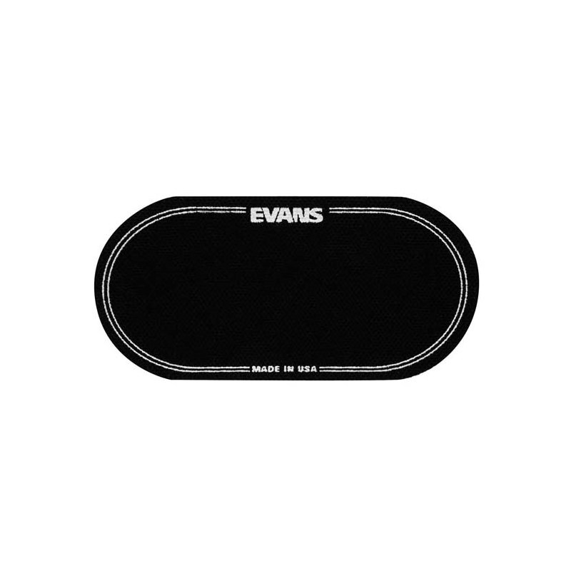 EVANS EQPB2 [EQ Black Nylon Double Patch] ()