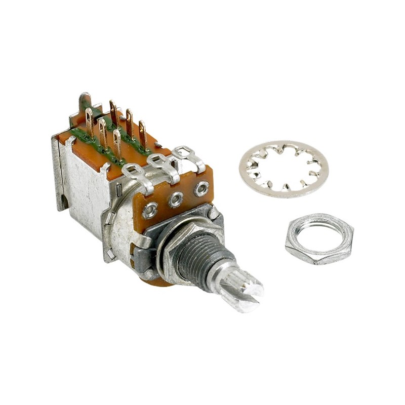 Fender USA 250K Push/Pull Split Shaft Potentiometer [0992257000] ()