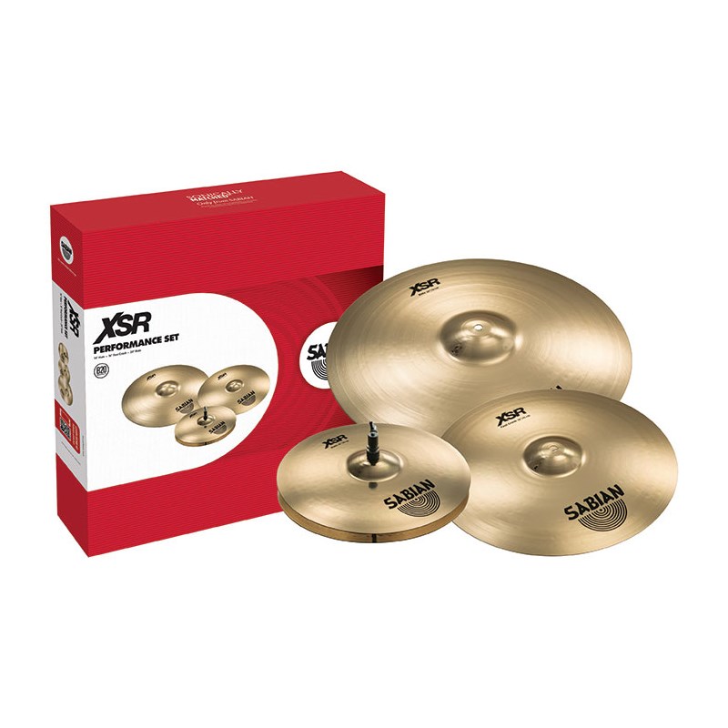 SABIAN XSR Performance Set - 20 Ride，16 Fast Crash，14 Hats [XSR-PFSET] 【お取り寄せ品】 (新品)
