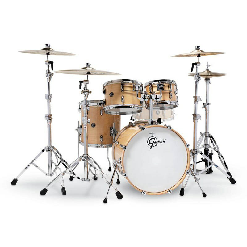 GRETSCH RN2-E604-GN [Renown Series 4pc Drum Kit / BD20，FT14，TT10&12 / Gloss Natural Lacquer] 【お取り寄せ品】 (新品)