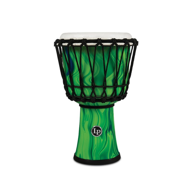 LP LP1607GM Rope Tuned Circle Djembe 7 with Perfect-Pitch Head / Green Marble (新品)