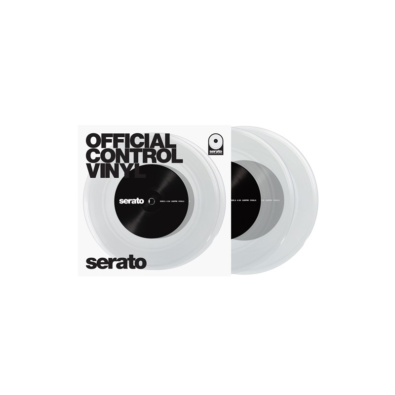 serato 7'' Official Serato Control Vinyl Clear 【7インチ盤2枚セット】 (新品)