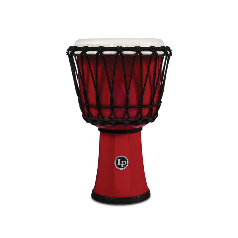 LP LP1607RD Rope Tuned Circle Djembe 7 with Perfect-Pitch Head / Red 【お取り寄せ品】 (新品)