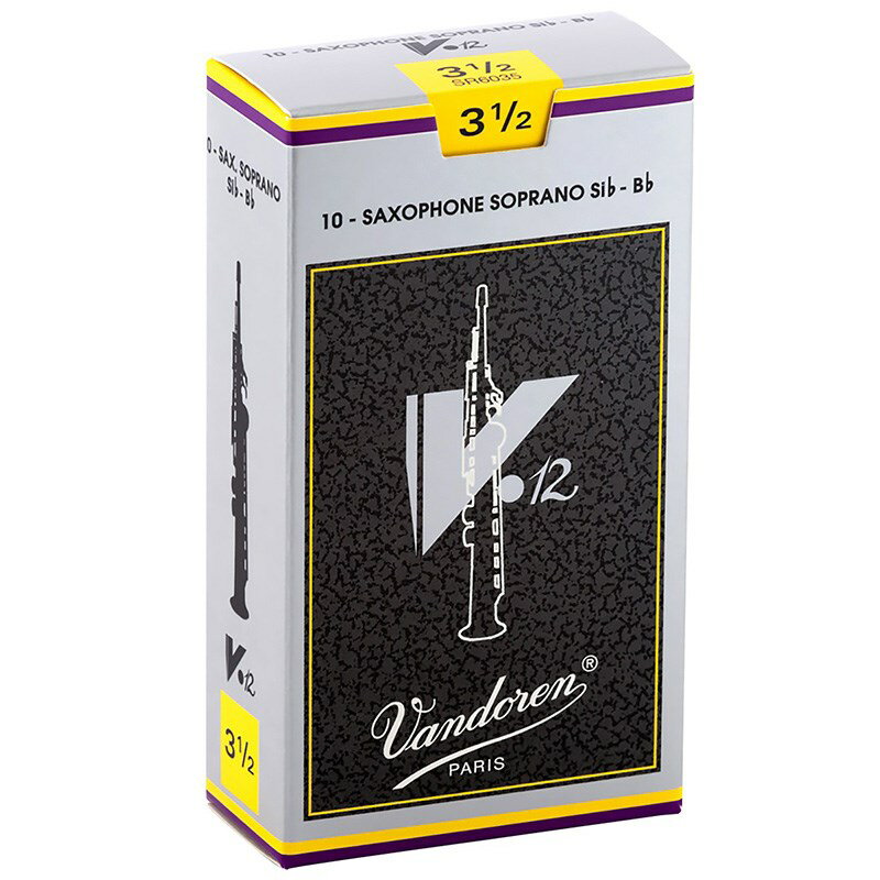 VANDOREN 「3-1/2」ソプラノサックス用リード バンドレン V12 (新品)