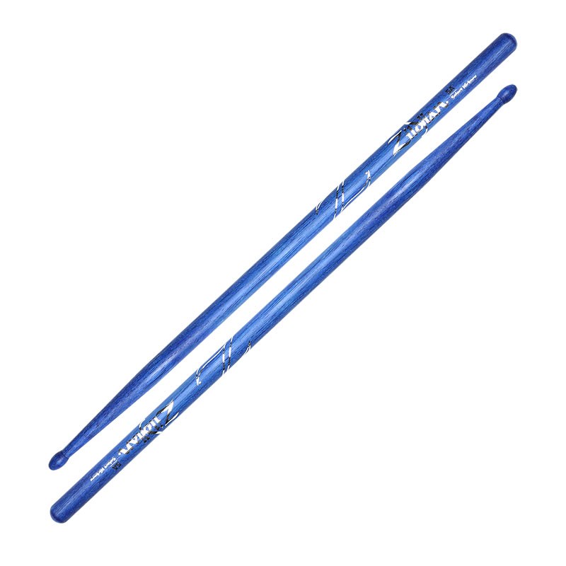 Zildjian LAZLZ5ABU [Hickory Series 5A / Wood Tip / Blue Finish] (新品)