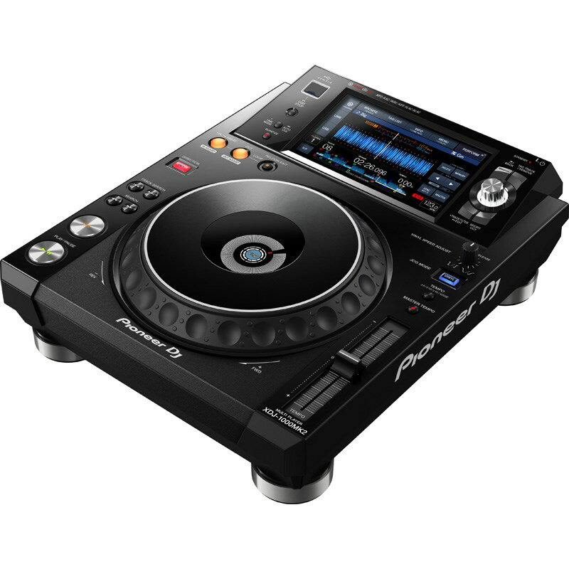 あす楽 Pioneer DJ XDJ-1000MK2 【 CDドライブは非搭載】【USBメモリースティック対応DJプレイヤー】【FLAC/Apple Losslessの再生に対応】 新品 