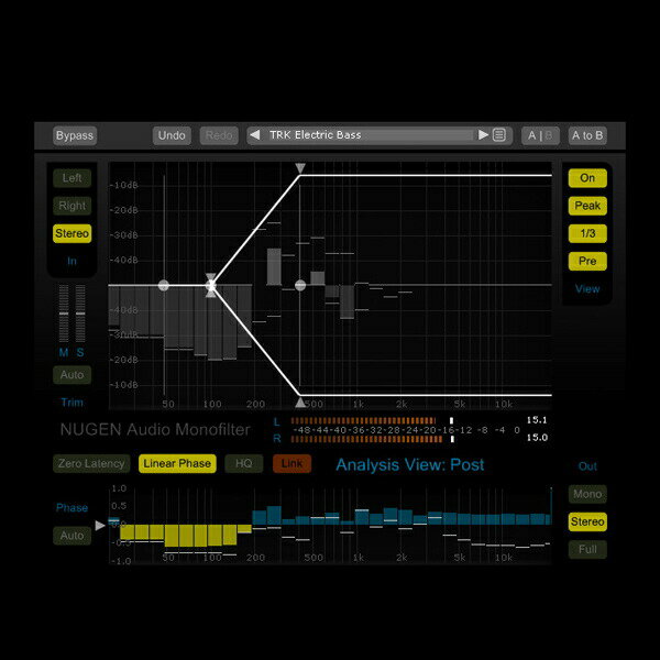DAW・DTM・レコーダー, 音源 NUGEN Audio Monofilter 