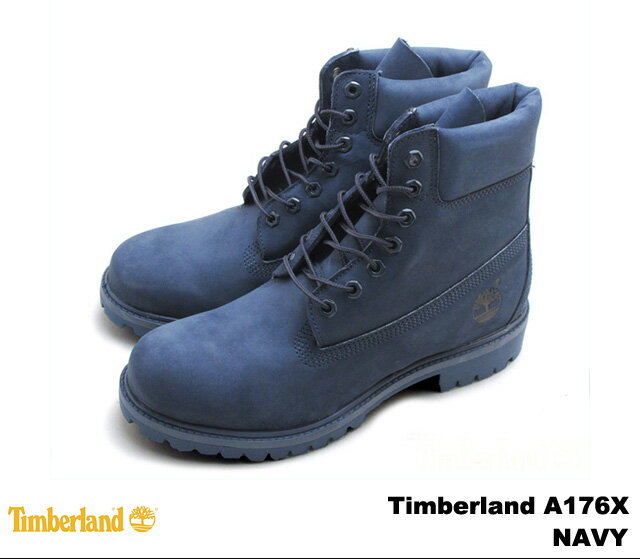 【楽天市場】ティンバーランド ブーツ メンズ 6インチ プレミアムブーツ ネイビー Timberland A176X 6INCH