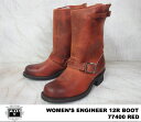 フライ WOMEN'S/ウィメンズ フライ/FRYE エンジニア 12R ブーツ/ENGINEER 12R BOOT レッド/RED 77400