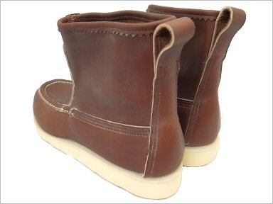 ラッセルモカシン ノックアバウト ブーツ ブラウン クローム レザー Russell Moccasin 4070-7 KNOCK-A-BOUT BOOT Brown Chrome Leather