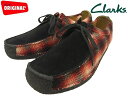 N[NX i^[ Y bh Rr XG[h V[Y Clarks NATALIE 20355804 RED COMBI SUEDE UKKi