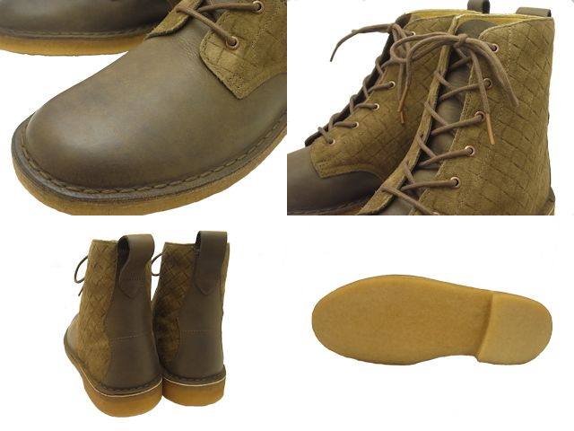 ���顼���� �ǥ����ȥ٥��� ��� ���������꡼�� �쥶�� �֡��� Clarks DESERT VELOUR 20352237 DARK GREEN LEATHER UK����