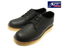 ピストレロ オックスフォード プレーン ブラック メンズ ブーツ プレーントゥ PISTOLERO 111-01 (2012) Oxford Plain BLACK MADE IN MEXICO/メキシコ製