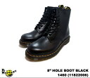 ドクターマーチン 8ホール メンズ ブーツ ブラック Dr.Martens 1460 8EYE BOOT 11822006 BLACK