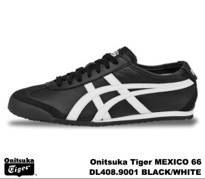 オニツカタイガー メキシコ66 メキシコ ブラック ホワイト Onitsuka Tiger MEXICO 66 DL408-9001 BLACK/WHITE メンズ レディース スニーカー