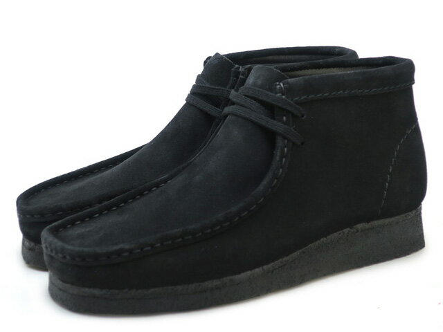 【楽天市場】クラークス ワラビー ブーツ メンズ ブラック スエード Clarks WALLABEE BOOT 26103669 BLACK