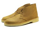 クラークス デザートブーツ メンズ マスタード レザー ブーツ Clarks DESERT BOOT 26108405 MUSTARD LEATHER UK規格