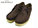 N[NX r[ [ CLARKS WALLABEE UKKi 26156606 _[NuE XG[h DARK BROWN