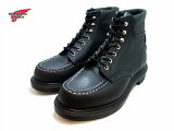 ڸ̵ åɥ ֡ ѡ 8133 ֥å  6 åȥ ֡ åɥ RED WING Supersole 6"Moc Black "Chrome" 