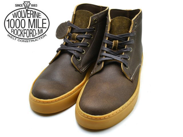 ウルバリン 1000マイルブーツ ウルヴァリン WOLVERINE 1000MILE BOOTS W990013 ウォルナット Made in USAメンズ ブーツ men's boots