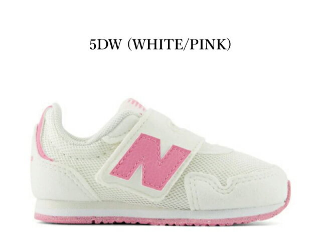 乐天商城 - ニューバランス ベビー キッズ ジュニア 323 new balance I323 IV323 5DW ホワイト ピンク 子供靴 スニーカー 通園 運動会 新作