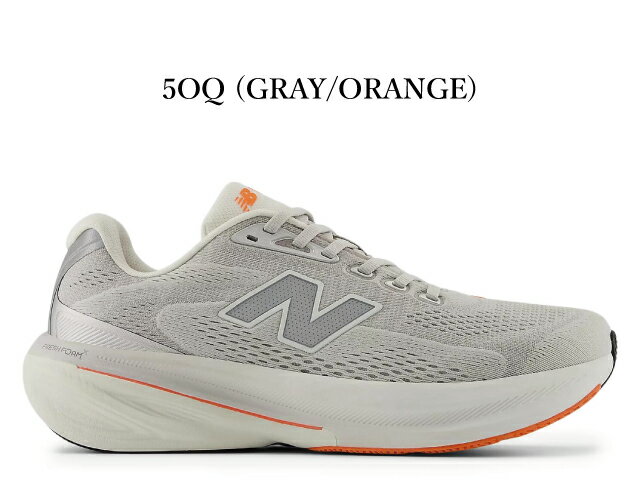 Rakuten - ニューバランス スニーカー メンズ 860 フレッシュフォーム new balance Fresh Foam X M860 v15 5OQ グレー オレンジ ランニング ウォーキング マラソン