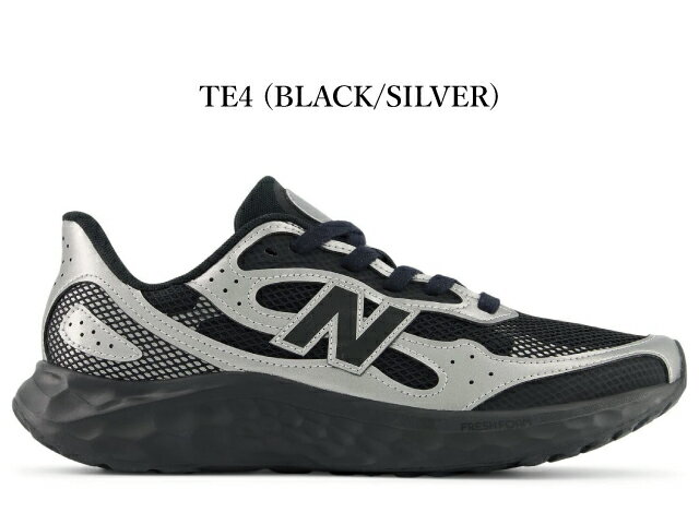 乐天商城 - ニューバランス フレッシュフォーム アリシ new balance Fresh Foam Arishi v4 MARIS TE4 ブラック シルバー ランニング ウォーキング メンズ 2E スニーカー