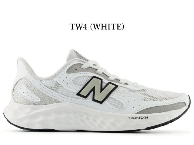 Rakuten - ニューバランス フレッシュフォーム アリシ new balance Fresh Foam Arishi v4 MARIS TW4 ホワイト ランニング ウォーキング メンズ 2E スニーカー