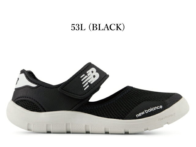 乐天商城 - ニューバランス キッズ スニーカー サマーシューズ 208 new balance Y208 YO208 53L ブラック サンダル キッズ ベビー 子供靴