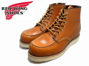 【交換送料無料】レッドウィング アイリッシュセッター 9875 RED WING 6"MOC-TOE Gold Russet"Sequoia" ゴールドラセット セコイア 犬タグ メンズ ブーツ